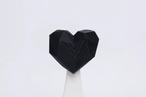 Cuore #1 Charcoal Black - immagine 3